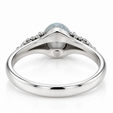 Sterling Silver Round Druzy Ring