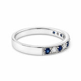Sapphire & Diamond Ring
