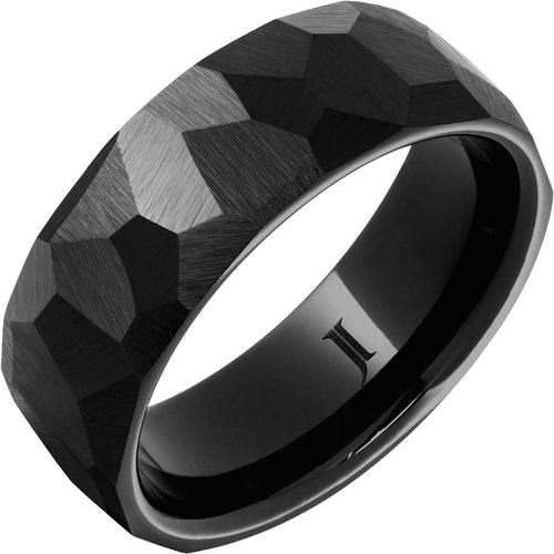 Black Diamond Ceramic Chisel Ring