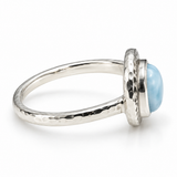 Silver Ring W/Stone