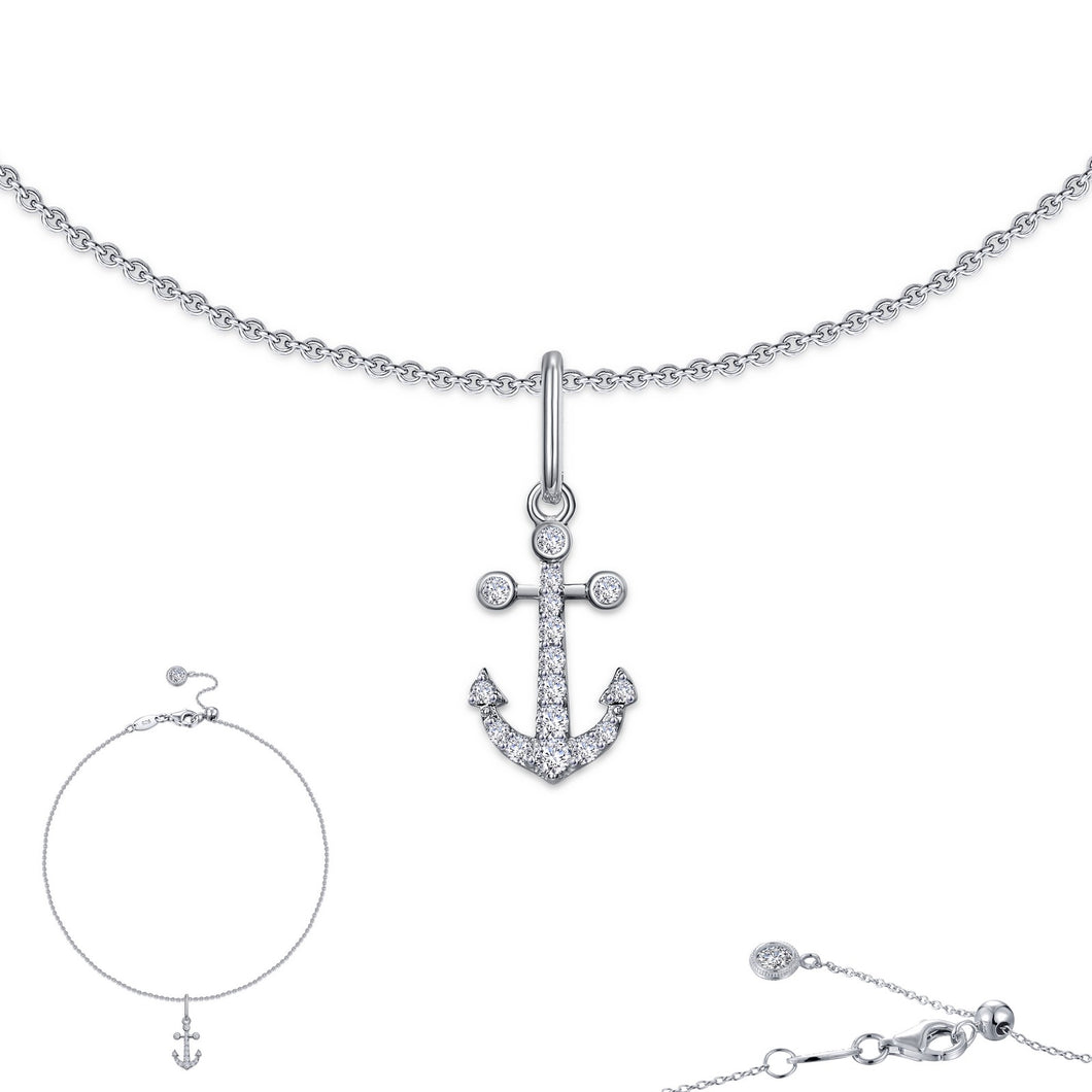 SS Mini Anchor Necklace