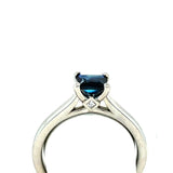 Solitaire Sapphire Ring