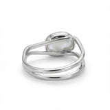 Oval Pear Ring