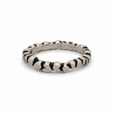 Thin Silver Boulder Mountain Ring
