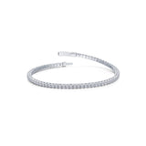 2.40CTW Flexible Tennis Bracelet