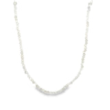SS Moonstone Bead Necklace