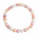 Multi Color Freshwater Pearl Bracelet