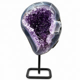 Small Amethyst on Metal Stand