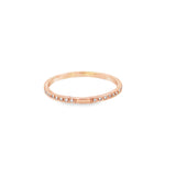 Rose Gold Diamond Eternity Ring