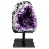 Small Amethyst on Metal Stand