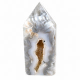 Small Agate Tower w/ Druzy