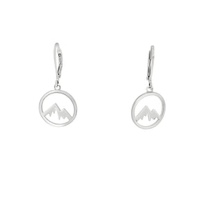 Silver Mountain Earrings