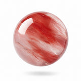 Large Red Quartz Sphere