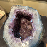 "Champagne Bowl" Amethyst Geode