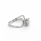 Lab Grown Diamond Bypass Ring