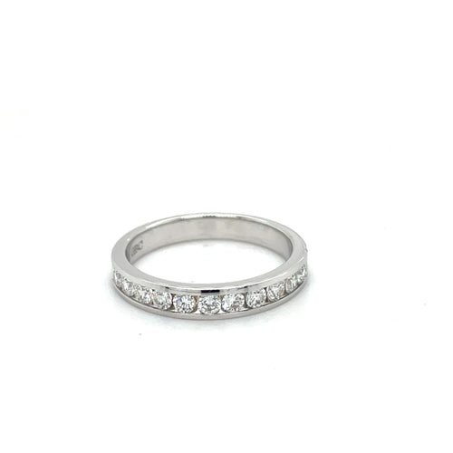 Channel Set Diamond Band