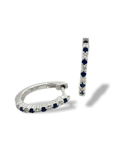 Diamond Hoop Earring