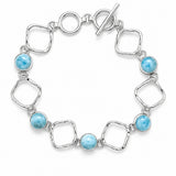 Larimar Link Bracelet