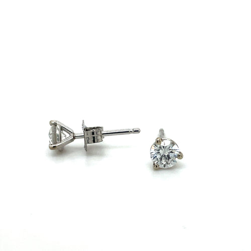 .44TW Martini Set Diamond Stud Earrings