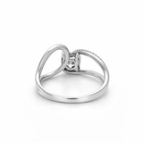 Lab Grown Diamond Bypass Ring