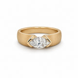 East/West Marquise Diamond Ring