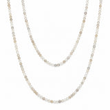 White Moonstone Necklace