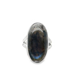 Silver Ring W/Stone