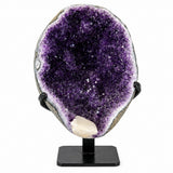 Amethyst on Metal Stand