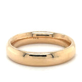 14K Yellow Gold 5mm Half-Round Comfort Fit Band