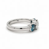 Platinum 2.05 CTW Diamond Three-Stone Ring