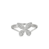 18K Butterfly Ring