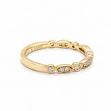 Yellow Gold Diamond Band