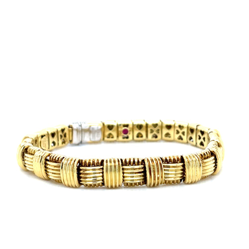 Roberto Coin Woven Bracelet