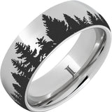 Serinium Pine Forest Engraved Ring