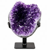 Amethyst on Metal Stand