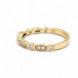 Yellow Gold Diamond Band
