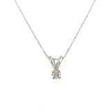Diamond Soliatire Necklace