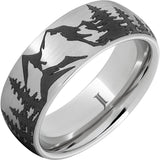 Serinium® Mountain Scene Ring