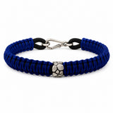Blue & Black Paracord Bracelet