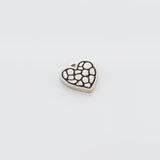 SS Small Heart Boulder Mountain Charm