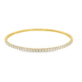 Diamond Eternity Flex Bangle Bracelet