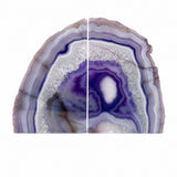 Agate Bookends