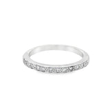 White Gold Diamond Wedding Band
