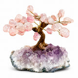 Rose Quartz Gem Tree