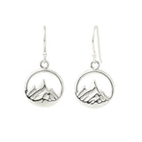 Silver Mountain Earrings