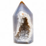 Small Agate Tower w/ Druzy
