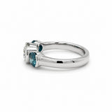 Platinum 2.05 CTW Diamond Three-Stone Ring