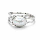 Oval Pear Ring