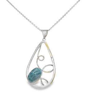 Larimar Necklace