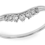 White Gold Diamond Enhancer Band